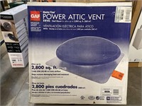 Master Flow power attic vent ERV6-roof mount for