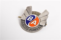 B/A ( BLUE/ ORANGE) 6 YEAR SAFE DRIVER PIN