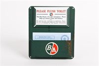 B/A (GREEN/RED) CLEAN RESTROOMS WALL POCKET
