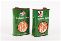 LOT OF 2 B/A  BARBECUE STARTER CANS- FULL