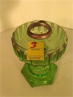 Model B 108 Green Crystal Aladdin Lamp Very Good