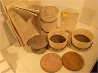 Pottery/clay sifters