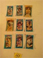 Baseball Cards 9 Kellogg’s cereal 3-D baseball