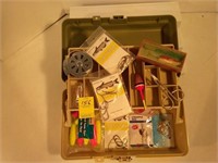 Fishing/Hunting Fishing Tackle box with assorted