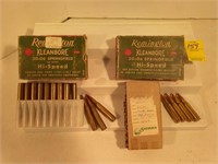 Assorted Ammo with collectors’ boxes (sold as is
