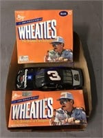 Earnhardt toy car, Wheaties boxes