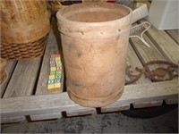 Wood Cheese Box , Sifter
