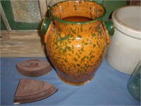 Pottery Pot, Chip on Base