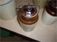 Weir Canning Jar w/ Metal Lock, ok
