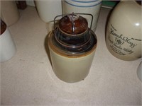 1/2 Gal Weir Canning Jar w/ Lock, ok