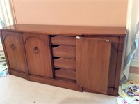 Vintage Buffet with cabinets and drawers