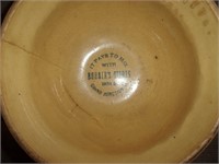 Rare Bohners Store Grand Jct Ia, sponge ware bowl