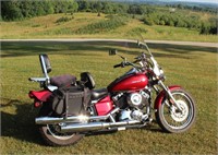 2008 Yamaha 650 Custom Motorcycle