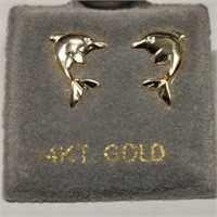 14K Yellow Gold Earrings