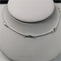 Sterling Silver Multi-Gemstone Necklace