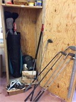 Golf clubs and golf accessories