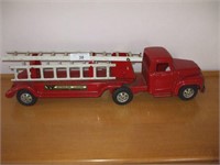 BUDDY L. FIRE TRUCK WITH EXTENSION LADDER TOY