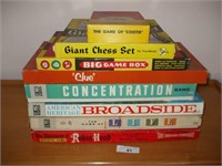 VARIOUS VINTAGE BOARD GAMES