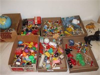 VINTAGE PLASTIC GUMBALL TOYS (7 BOXES)