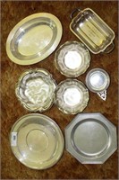 SILVER-PLATED AND CHROME KITCHENWARE