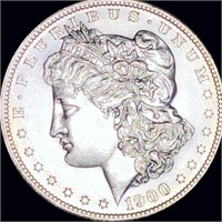 1900-S Morgan Silver Dollar CLOSELY UNC