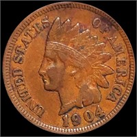 1904 Indian Head Penny LIGHTLY CIRCULATED