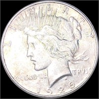 1926-S Silver Peace Dollar NEARLY UNCIRCULATED
