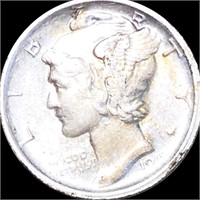 1918-S Mercury Silver Dime CLOSELY UNCIRCULATED