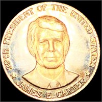 39th President Jimmy Carter 2/10th Oz Gold Coin
