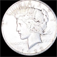 1923 Silver Peace Dollar LIGHTLY CIRCULATED