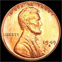 1949-S Lincoln Wheat Penny UNCIRCULATED