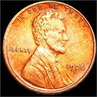 1928-S Lincoln Wheat Penny CLOSELY UNCIRCULATED