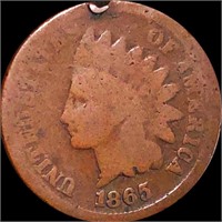 1865 Indian Head Penny NICELY CIRCULATED