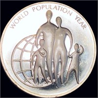 1974 United Nations Silver Round