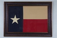 FRAMED STATE OF TEXAS FLAG