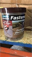 Composite deck screws, 175 count