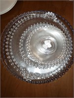 LOT OF CANDLEWICK DISHES