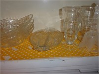 2 shelves glass