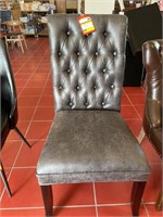 Grey dining chair
