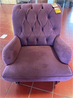 Velvet chas chair