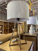 House Table lamp w/ white shade