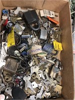 old keys and padlocks