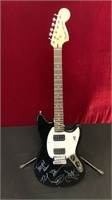 Theory of a Deadman  Autographed Squier Mustang