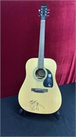 Dustin Lynch  Autographed Epiphone Guitar