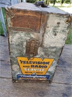 WESTINGHOUSE TV/RADIO SERVICE REPAIR BOX