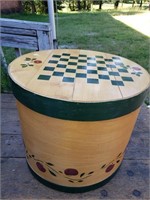 SHORT COVERED PAINTED BARREL
