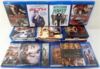 * 25 Blu-Ray Movies - All Rated R or Unrated