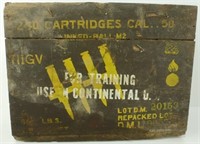 * WW2 Wooden Ammo Crate