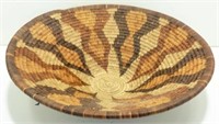 Basket from Botswana Africa: Finely Woven from