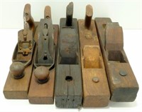 * 5 Old Wood Planes